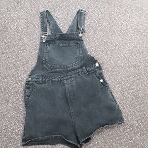 Overalls shorts washedout Black  SM